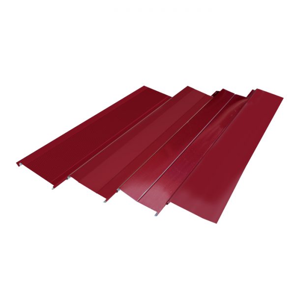 Metal Siding Panels red | CLM Steel Roofing Edmonton